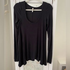 Free People Black Top